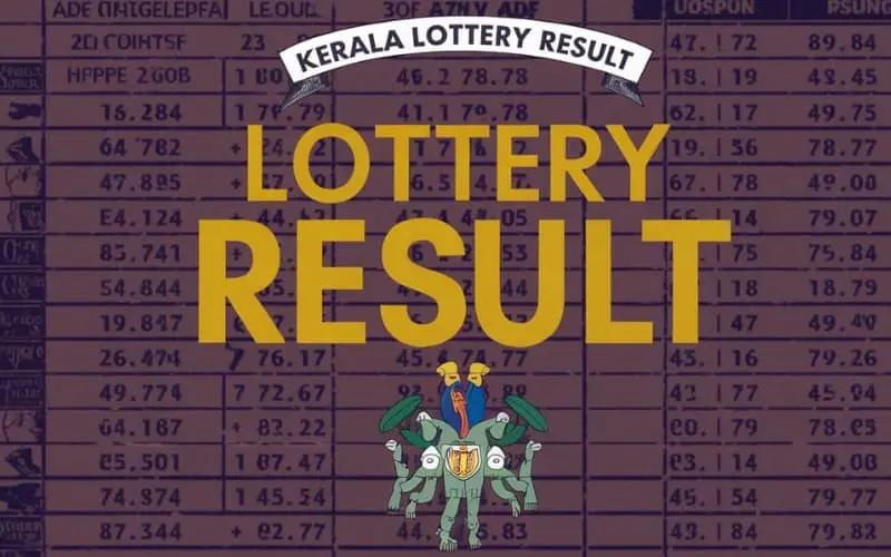 kerala lottery result chart 2018